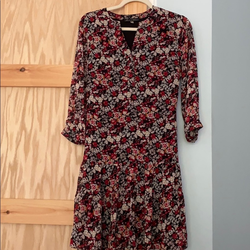 Floral tunic dress